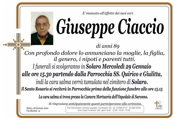 Ciaccio Giuseppe