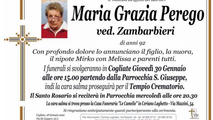 Perego Maria Grazia