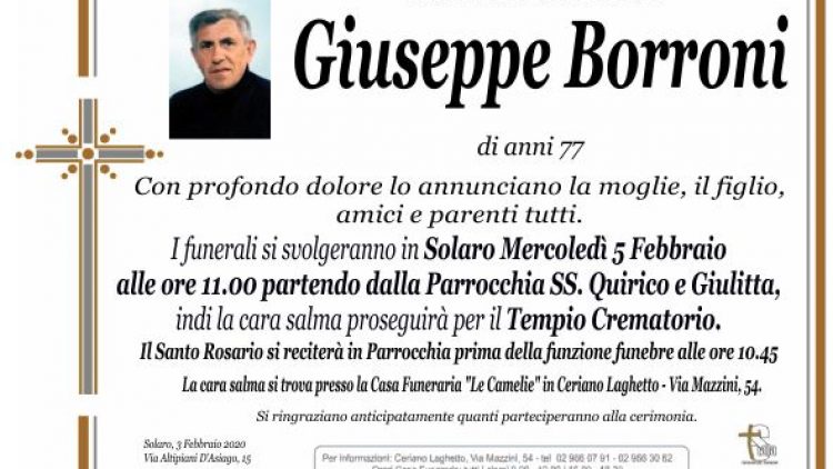 Borroni Giuseppe