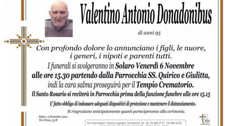 Donadonibus Valentino Antonio