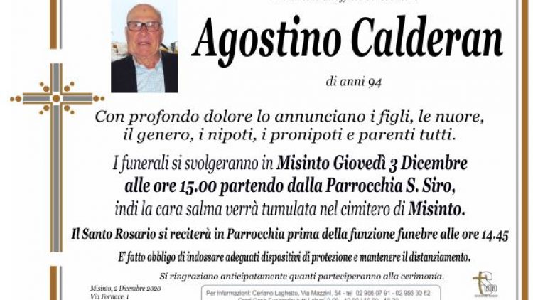 Calderan Agostino