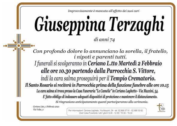 Terzaghi Giuseppina