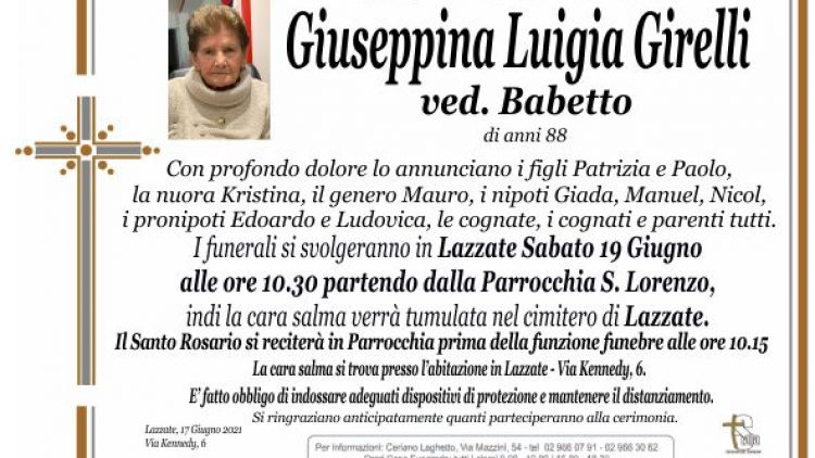 Girelli Giuseppina Luigia
