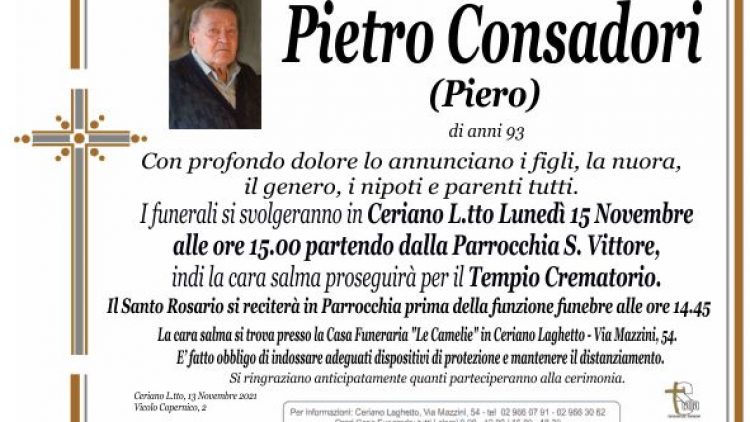 Consadori Pietro (Piero)