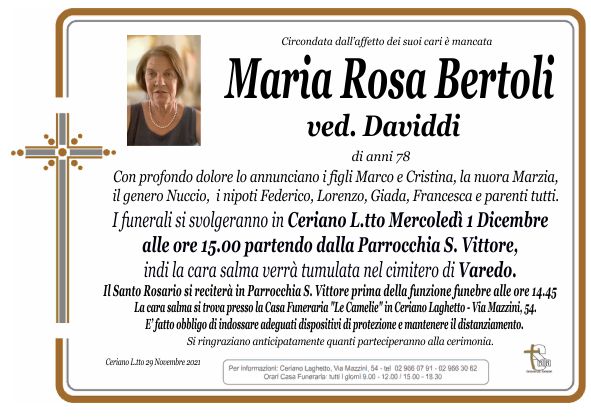 Bertoli Maria Rosa