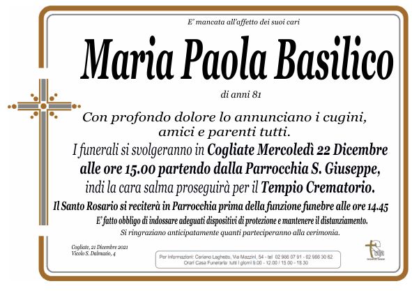 Basilico Maria Paola